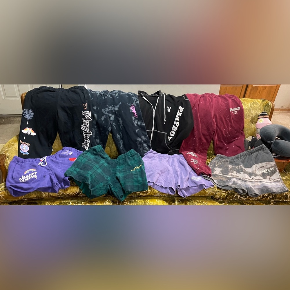 Playboy Womens Mixed Clothing Lot (13 Items) Size L, XL & US 6